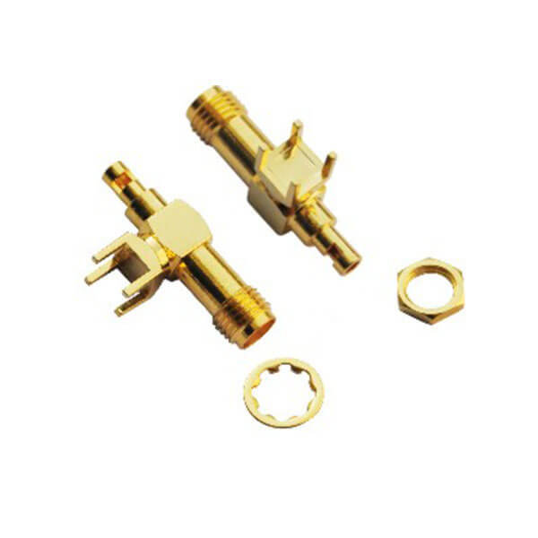 RHT-612-0005 sma接口同轴弯式母头接pcb板