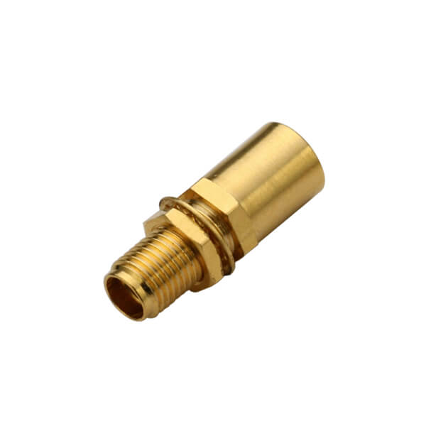 sma连接器穿墙接头母头射频同轴连接线缆 UT250