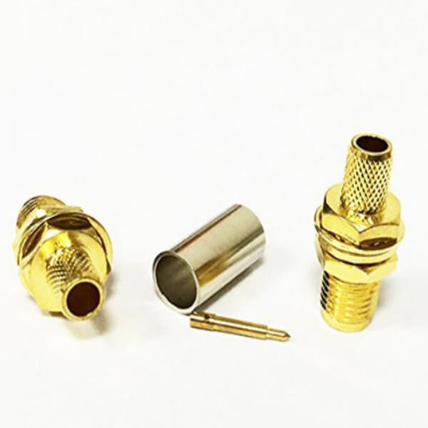 sma 线端连接器压接