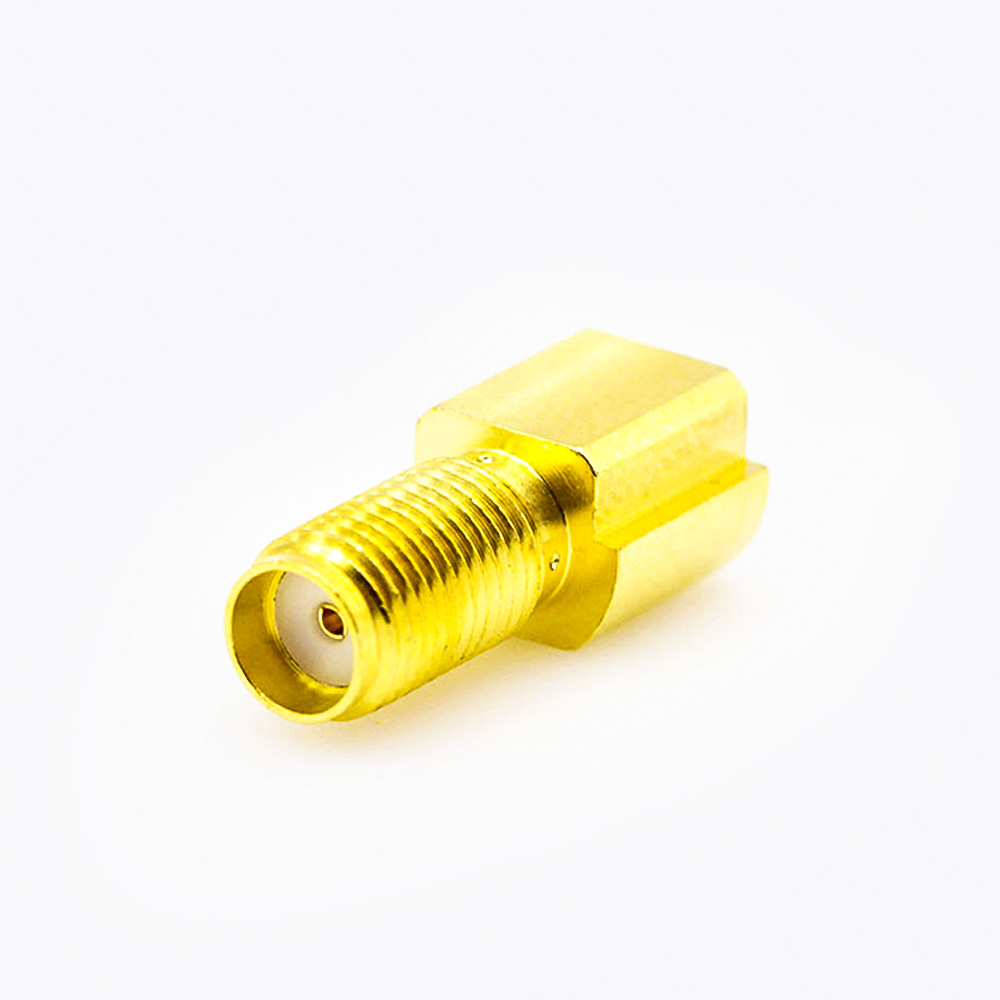 SMA连接器母头直式PCB安装沉板式