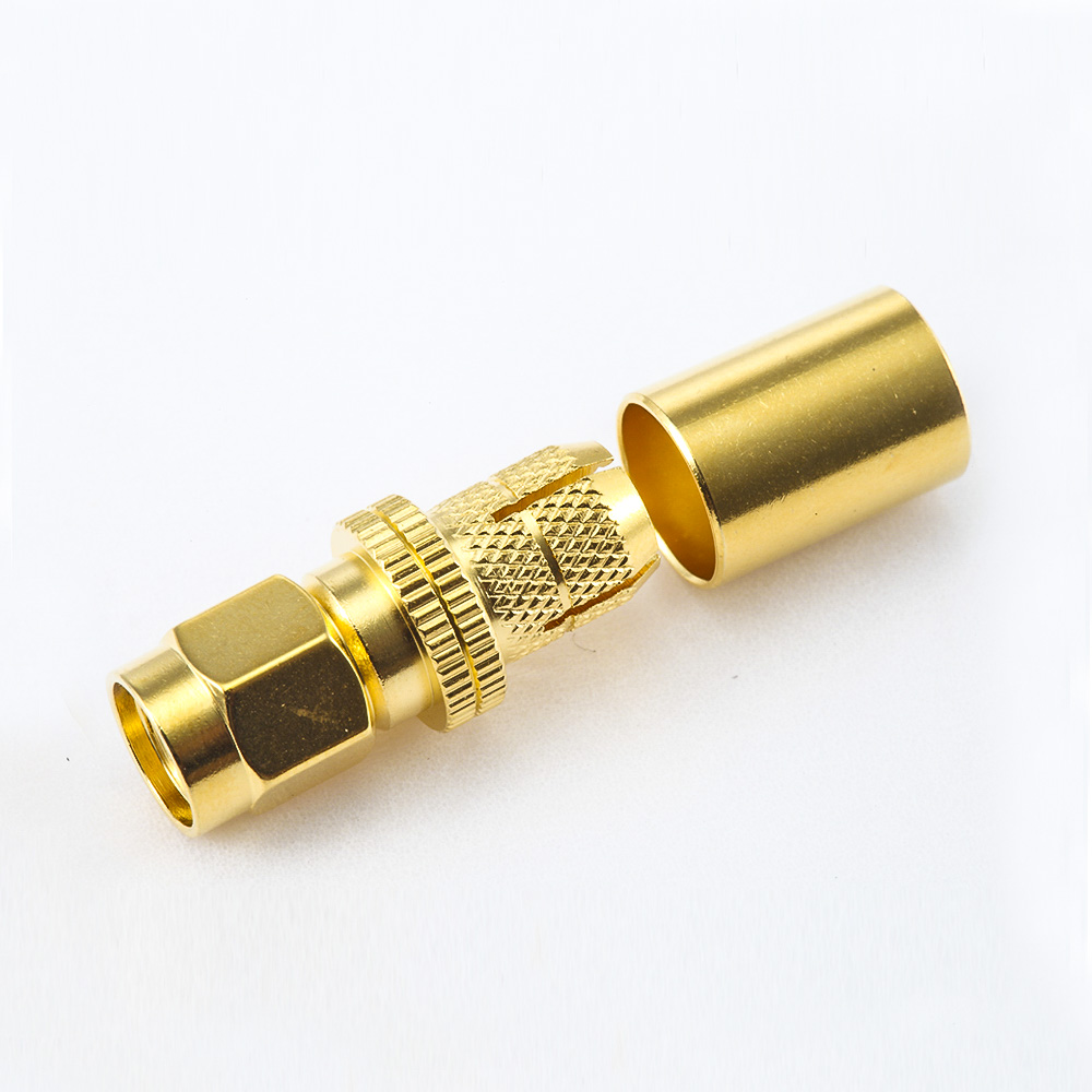 SMA插孔连接器直式压接用于5D-FB / LMR300接线